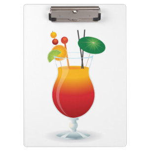 PORTE-BLOC VERRE DE COCKTAIL
