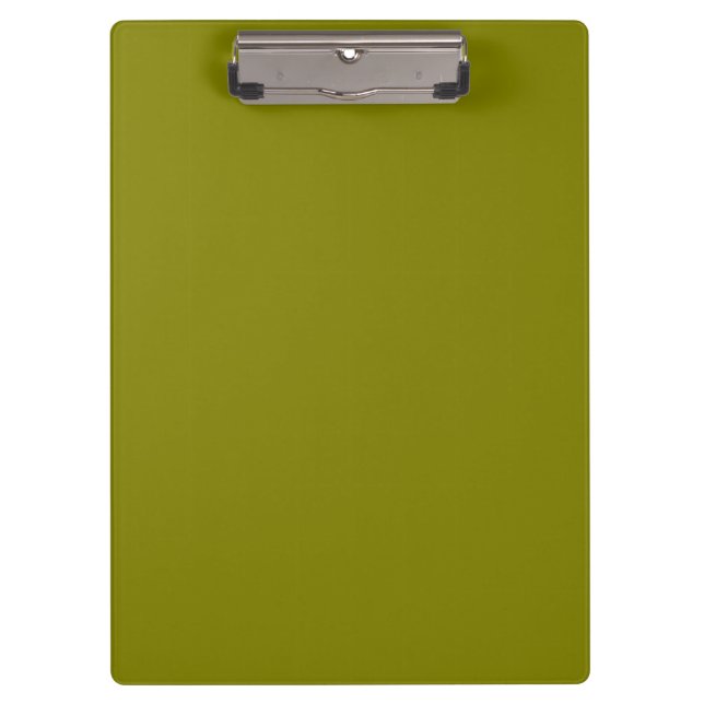 Porte-bloc Vert olive classique (Devant)