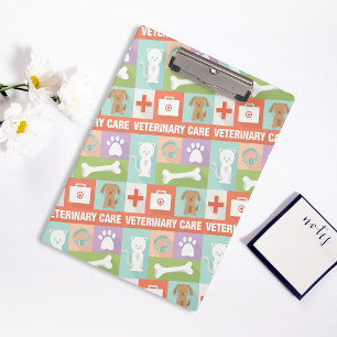 Porte-bloc Vétérinaire Professionnel Iconique Conçu