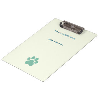 Porte-bloc Veterinary Patient Information Clipboard