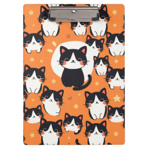 Porte-bloc Vibes de chat mignonnes