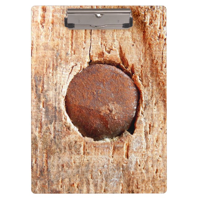 Porte-bloc Vieux Porte - bloc à ongles roustés (Devant)