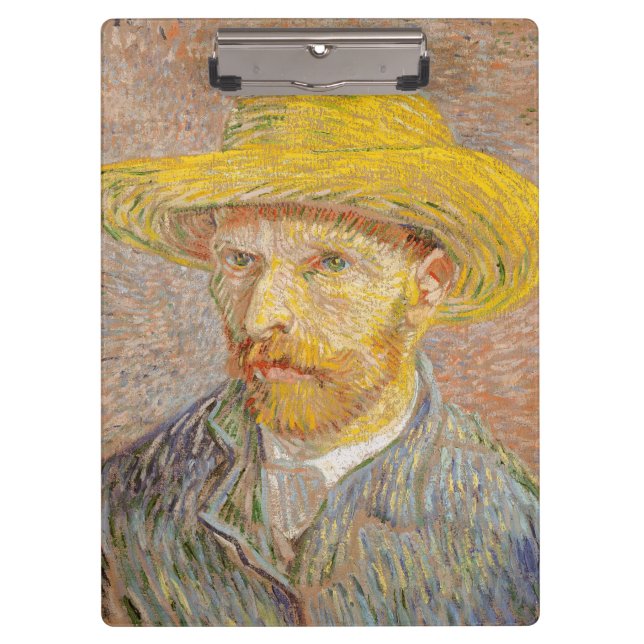 Porte-bloc Vincent Van Gogh Auto-portrait peinture impression (Devant)