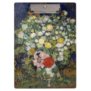 Porte-bloc Vincent van Gogh - Bouquet de fleurs dans un vase