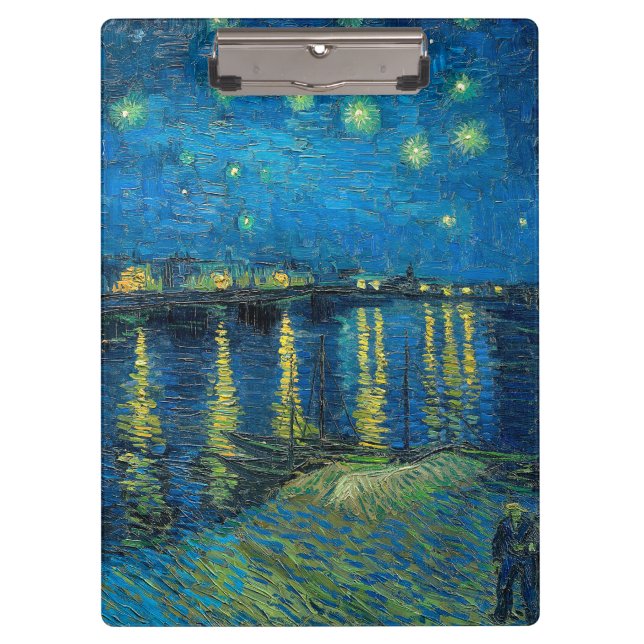 Porte-bloc Vincent Van Gogh Starry Night Over the Rhone (Devant)