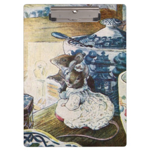 Porte-bloc Vintage Beatrix Potter Mice Tailor de Gloucester