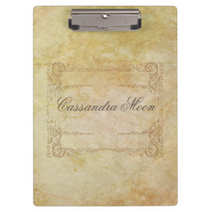 Porte-bloc Vintage romantique personnalisé