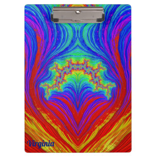 Porte-bloc VIRGINIA ~ Design multicolore brillant original