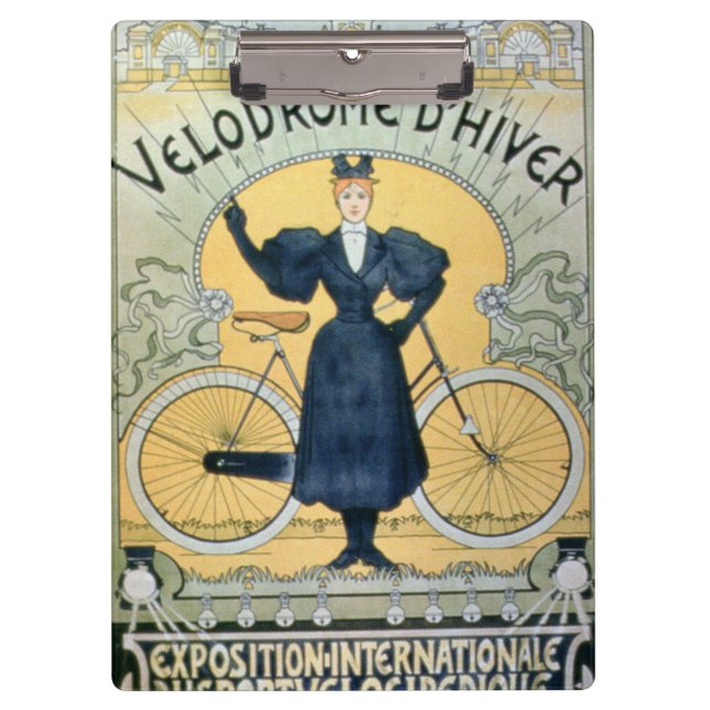 Porte-bloc "Voie d'emballage de cycle d'hiver", objet exposé (Devant)