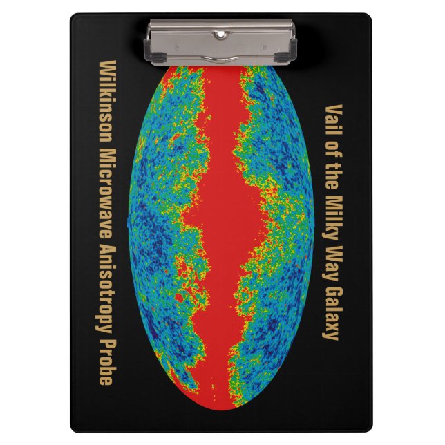 Porte-bloc Voile Galaxy Voie Lactée sur l'univers WMAP (Devant)