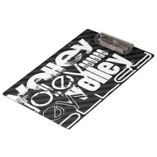 Porte-bloc Volley ; Gris noir et gris foncé