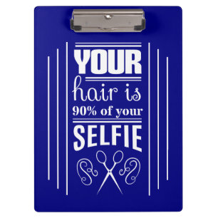Porte-bloc Vos cheveux sont 90% de votre Selfie
