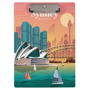 Porte-bloc Voyage Art Voyage À Sydney Australie