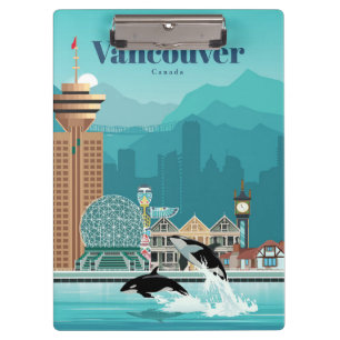 Porte-bloc Voyage D'Art Voyage À Vancouver