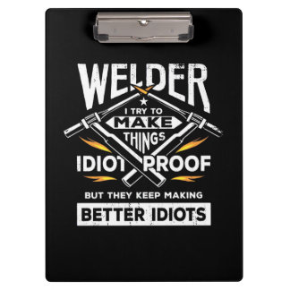 Porte-bloc Welder Essaie De Faire Des Choses