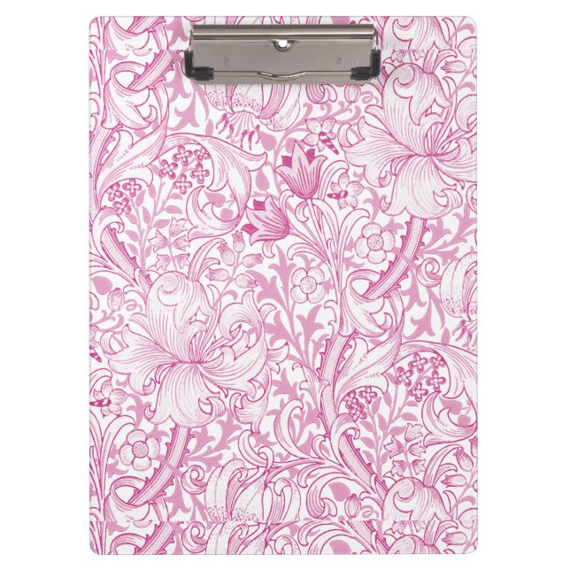 Porte-bloc William Morris Golden Lily modèle floral (Devant)