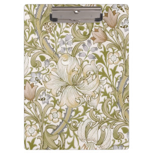 Porte-bloc William Morris Jardin Fleur de Lys Classique