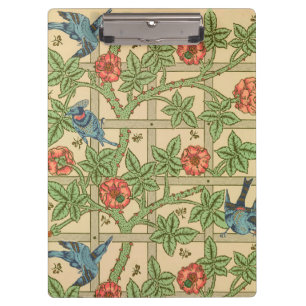 Porte-bloc William Morris Trellis Design classique de papier 