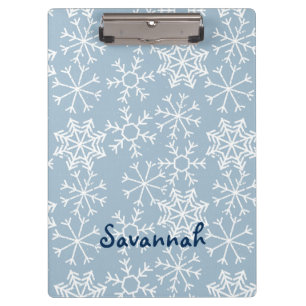 Porte-bloc Winter SNOWFLAKES sans couture motif + vos idées