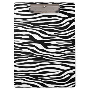 Porte-bloc Zebra Print, Zebra Stripes, Noir Et Blanc