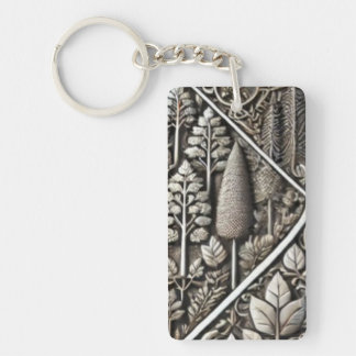 Porte - clé à barres minimaliste