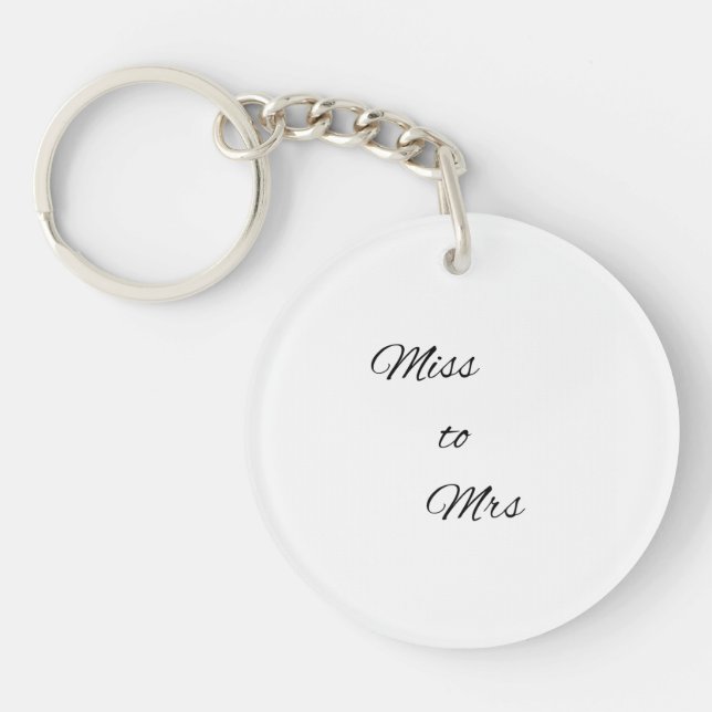 Porte - clé acrylique (Devant)