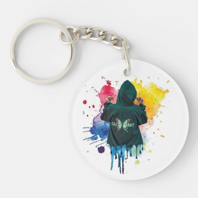 Porte - clé acrylique (Devant)