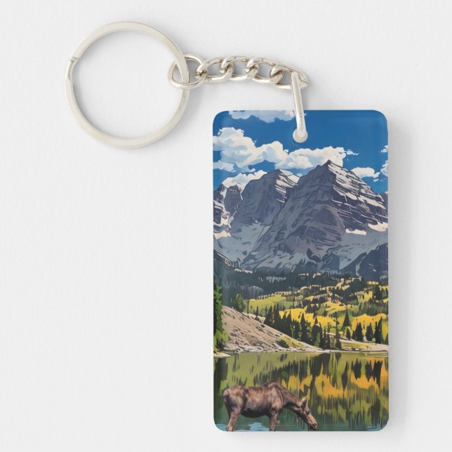 Porte - clé acrylique (Devant)