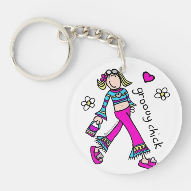 Porte - clé acrylique (Devant)