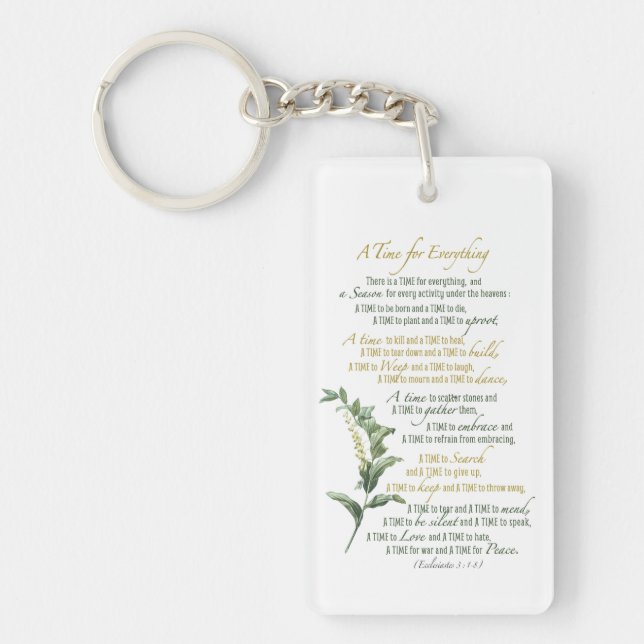 Porte - clé acrylique (Devant)