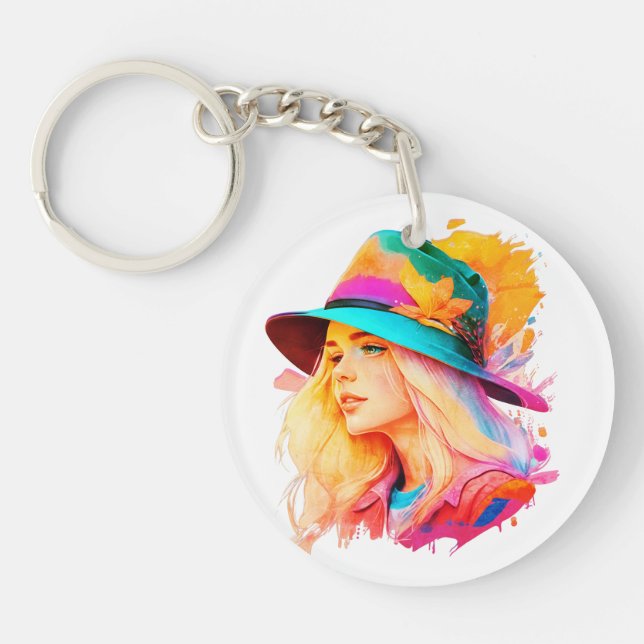 Porte - clé acrylique (Devant)