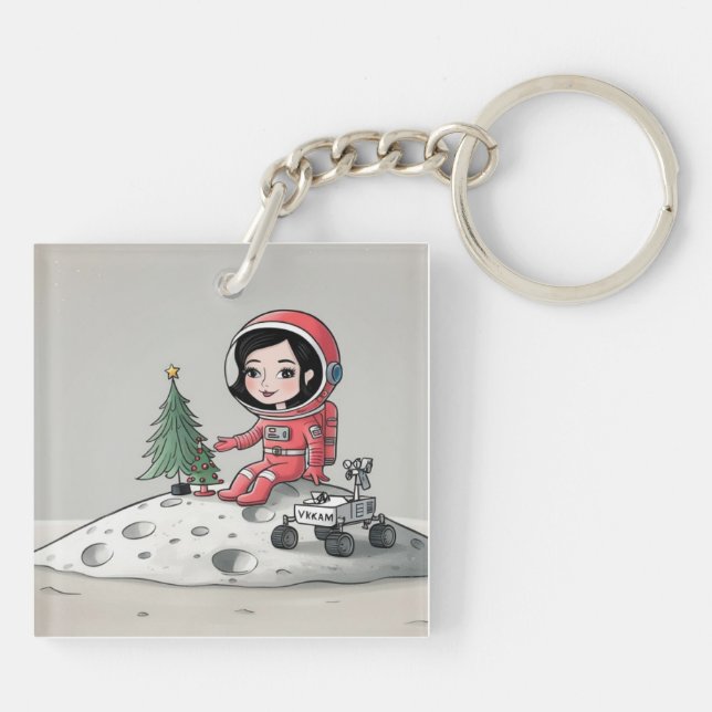 Porte - clé acrylique (Dos)