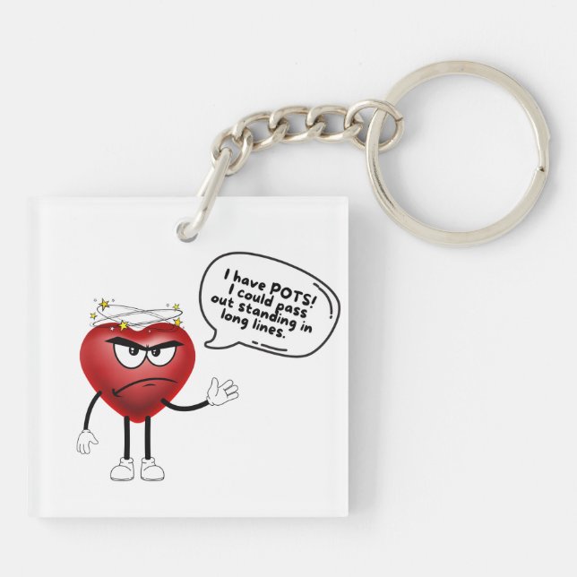 Porte - clé acrylique (Dos)