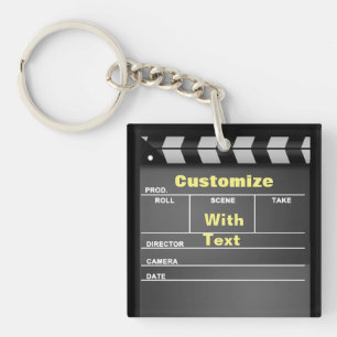 Porte - clé acrylique à double face