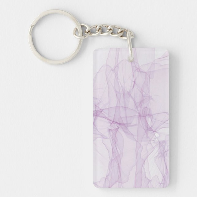 Porte - clé acrylique Abstrait coloré (Devant)