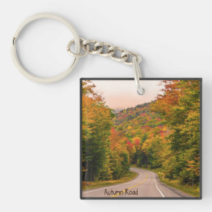 Porte - clé acrylique Autumn Road