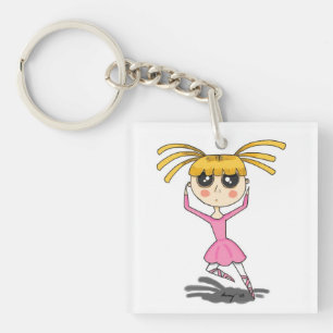 Porte - clé acrylique Ballerina