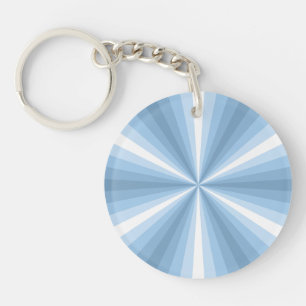 Porte - clé acrylique de l'illusion hivernale