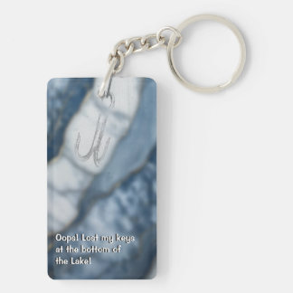Porte - clé acrylique du pêcheur