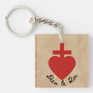 Porte - clé acrylique du Sacré-Coeur