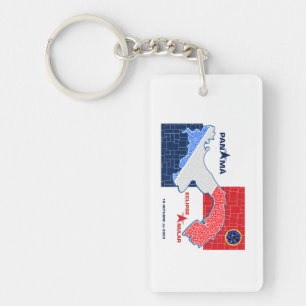 Porte - clé acrylique Eclipse annuel Panama