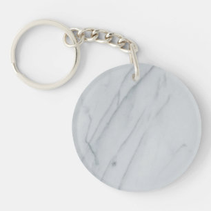 Porte - clé acrylique en pierre de marbre