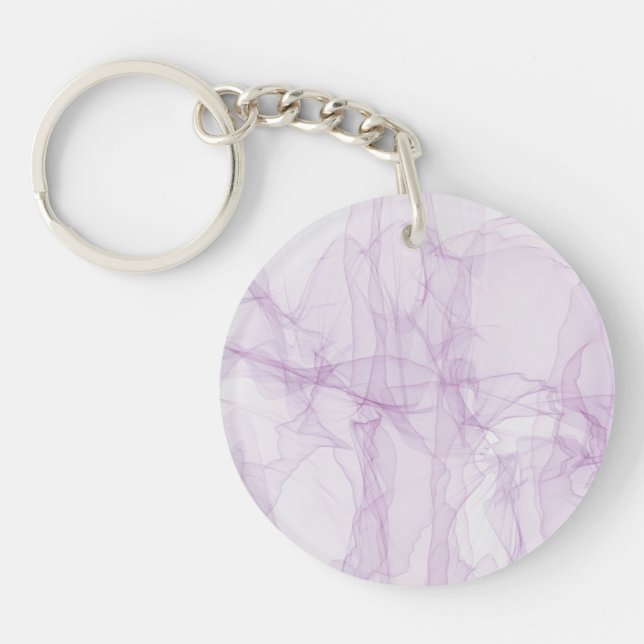 Porte - clé acrylique en pierre de marbre (Devant)