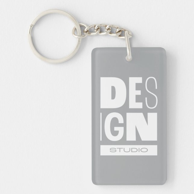 Porte - clé acrylique Kean MGC Design Studio (Devant)