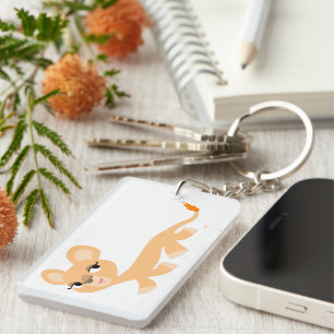 Porte - clé acrylique Lioness Cool mignon