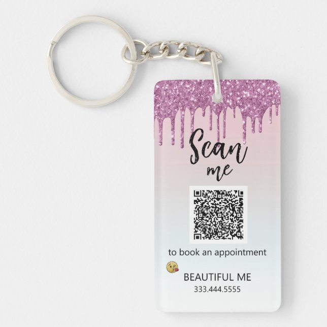 *~* Porte - clé acrylique Ombre AP36 QR Promo (Devant)