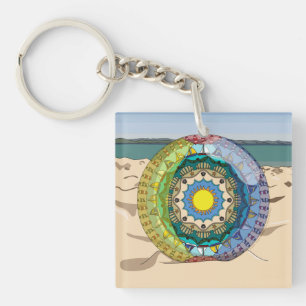 Porte - clé acrylique Sunshine