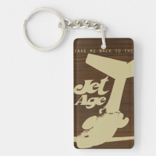 Porte - clé aérien Retro Jet-Age