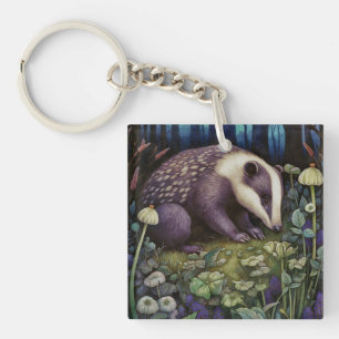 Porte - clé Badger de minuit