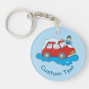 Porte - clé Carwash Man